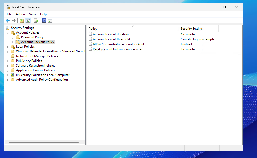 Windows Defender Firewall inbound rule showing restricted Remote Desktop access with allowed IP addresses